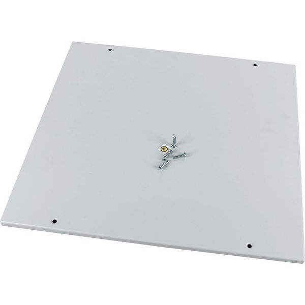 Front cover, +mounting kit, vertical, empty, HxW=300x425mm, grey image 4