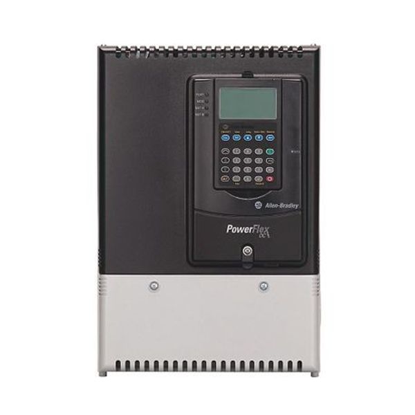 Allen-Bradley 20P41AD027RA0NNN PowerFlex DC Drive, 460 VAC, 3 PH, 27 A, 15 HP/11 kW, Regen, IP20, NEMA/UL Type Open, No HIM (Blank Plate), User Manual, NoCommunication Module, A Frame image 1