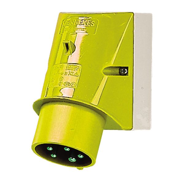 Wall mounted inlet, 32A5p4h110V, IP44 image 1