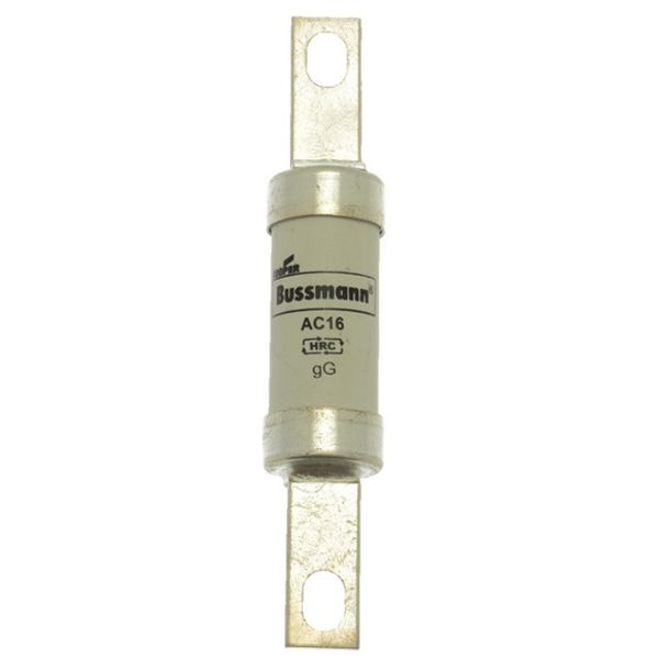 Fuse-link, low voltage, 16 A, AC 550 V, BS88, 21 x 114  mm, gL/gG, BS image 2