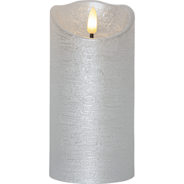 LED Pillar Candle Flamme Rustic image 2