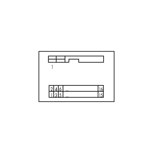 Interface module Pluggable connector per DIN 41651 16-pole image 3