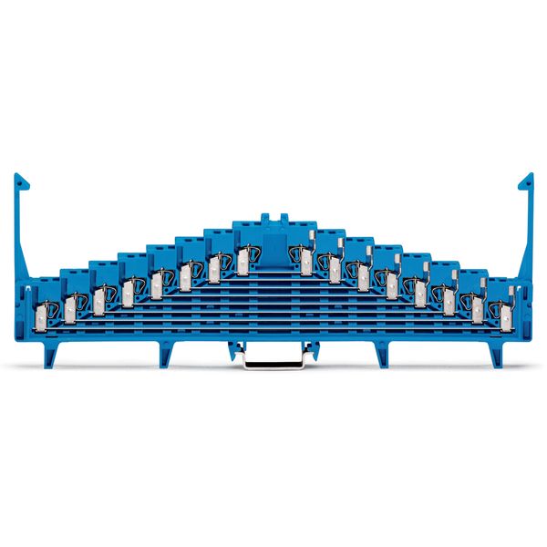 8-level terminal block for matrix patching with locking clips one pote image 2