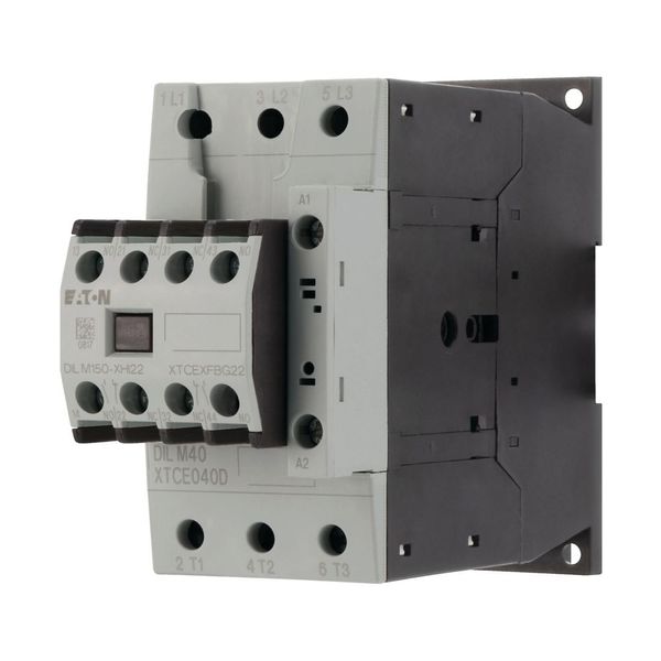 Contactor, 380 V 400 V 18.5 kW, 2 N/O, 2 NC, 400 V 50 Hz, 440 V 60 Hz, AC operation, Screw terminals image 9