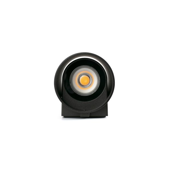 KOV BLACK ROUND WALL L LED 2x6W 3000K 23°/34° image 1