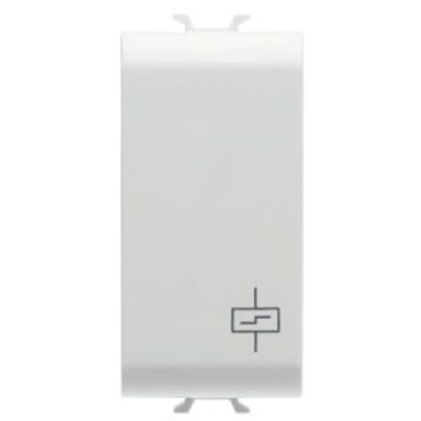 LATCHING RELAY 4 SEQUENCES 230V ac 50/60Hz - 2P 10AX 250V ac - 1 MODULE - SATIN WHITE - CHORUSMART image 1