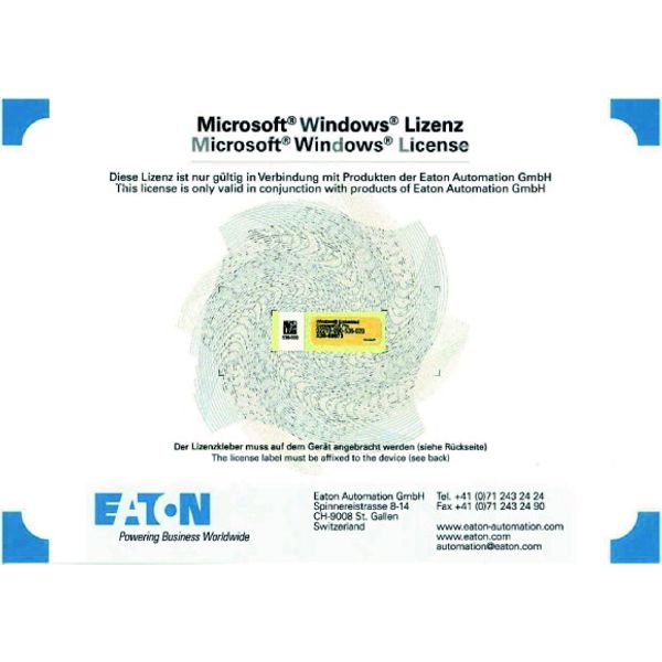License Windows CE7 image 1