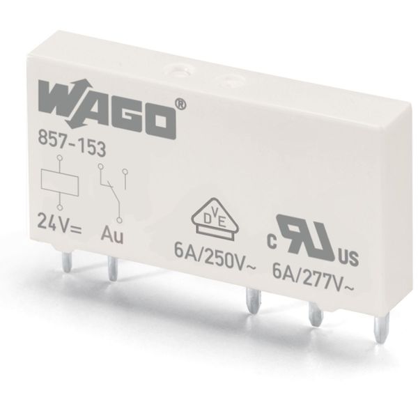 Basic relay Nominal input voltage: 12 VDC 1 changeover contact image 4