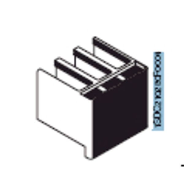 TC-FP T4 4p TERMINAL COVERS FIXED/P 2pcs image 1