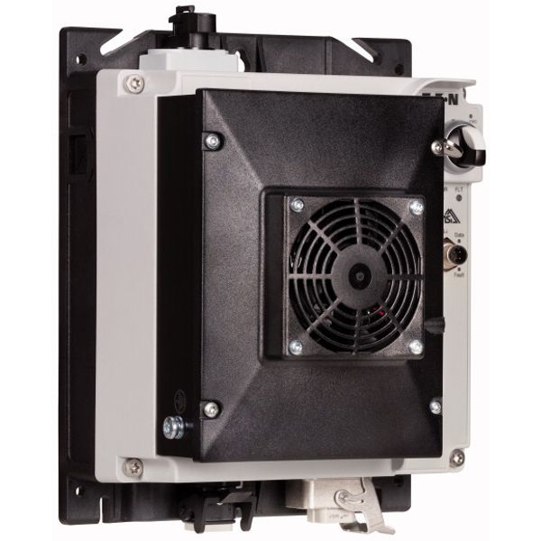 Speed controller, 8.5 A, 4 kW, Sensor input 4, 230/277 V AC, AS-Interface®, S-7.4 for 31 modules, HAN Q5, with manual override switch, with fan image 4