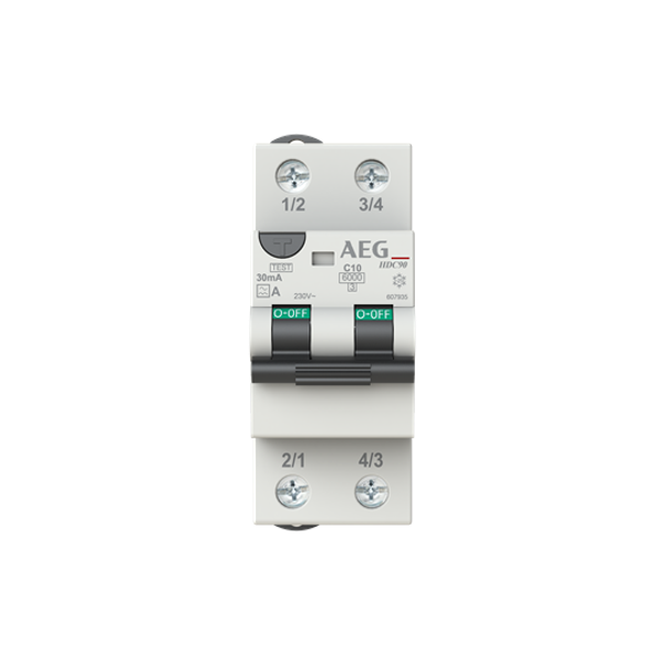 HDC90C10/030 Residual Current Circuit Breaker with Overcurrent Protection image 1