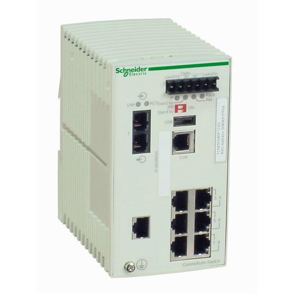 CONNEXIUM SWITCH 7TX/1FX-SM image 1