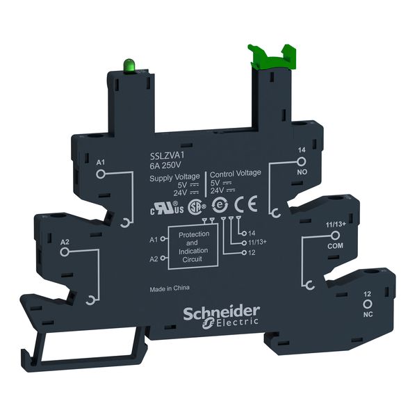 RELAISVOET ZELIO SSL 110V AC/DC SCHROEF image 1