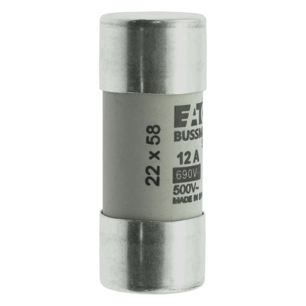 Fuse-link, LV, 12 A, AC 690 V, 22 x 58 mm, gL/gG, IEC image 22