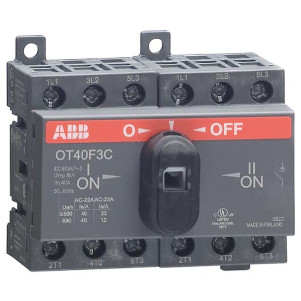 OT40F3C CHANGE-OVER SWITCH image 1