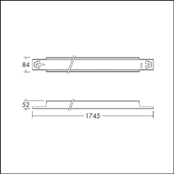 IP23 LED Batten BALDER 1745 IP23 12000 840 MB image 7