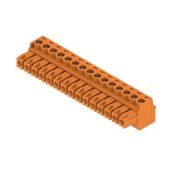 PCB plug-in connector (wire connection), 3.81 mm, Number of poles: 15, image 4