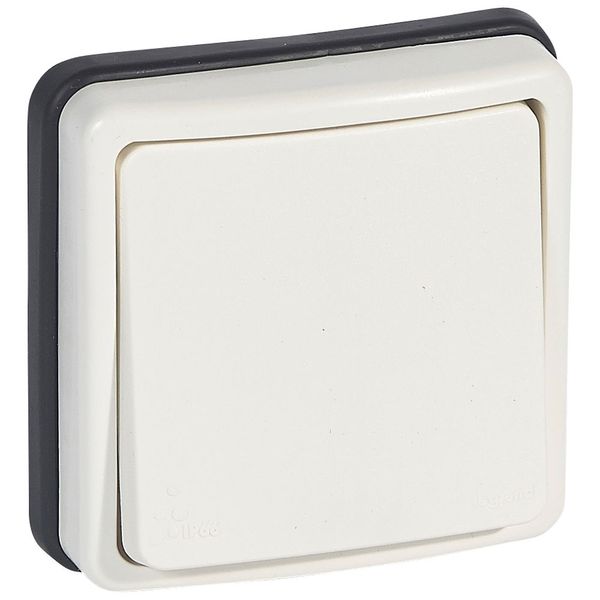 Push-button Plexo 66 - 1 gang - 2 way - 6 A - 250 V~ - flush mounting image 1