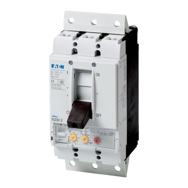 Circuit-breaker, 3 p, 140A, plug-in module image 3