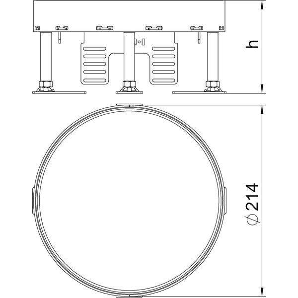 RKR2 4M 25 Round cassette blank ¨215mm image 2