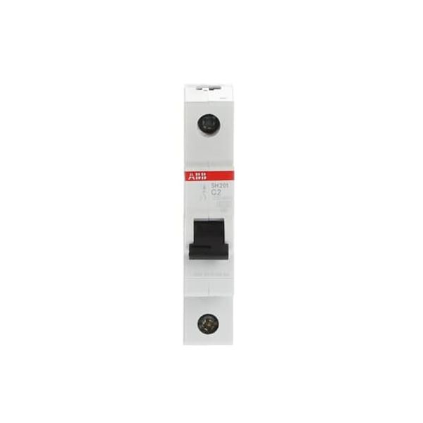 SH201-C2 Miniature Circuit Breaker - 1P - C - 2 A image 2