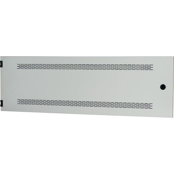 Section wide door, ventilated, HxW=325x1000mm, IP31, grey image 6