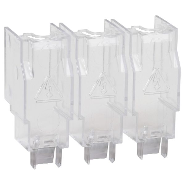 Terminal protection shrouds, TeSys GS, for 3-pole switches 100-160 A image 2