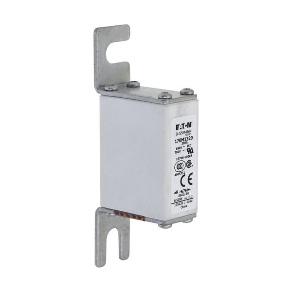 Fuse-link, high speed, 200 A, AC 690 V, DIN 000, 21 x 40 x 100 mm, aR, DIN, IEC image 18