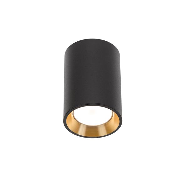 CHLOE MINI P20 round, body black, ring gold, edge black image 6