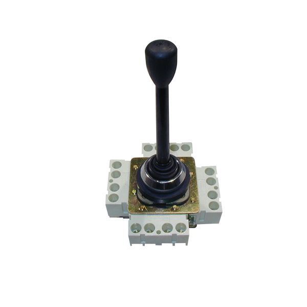 complete joystick controller - Ø30 - 2 directions - 1 C/O per direction image 1