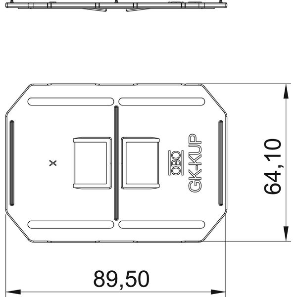 GK-KUP Coupling for GK 64x90mm image 2