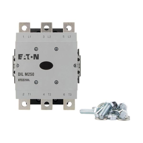 Contactor, 380 V 400 V 132 kW, 2 N/O, 2 NC, RA 250: 110 - 250 V 40 - 60 Hz/110 - 350 V DC, AC and DC operation, Screw connection image 6