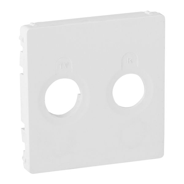 Cover plate Valena Life - TV-R socket - white image 1