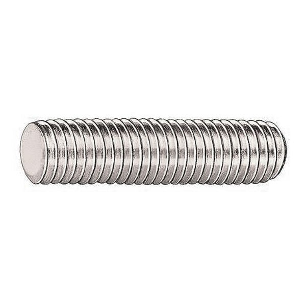 Threaded rod, THRROD-DIN976-A-4.8-(A2K)-zinked M8X1000mm image 1