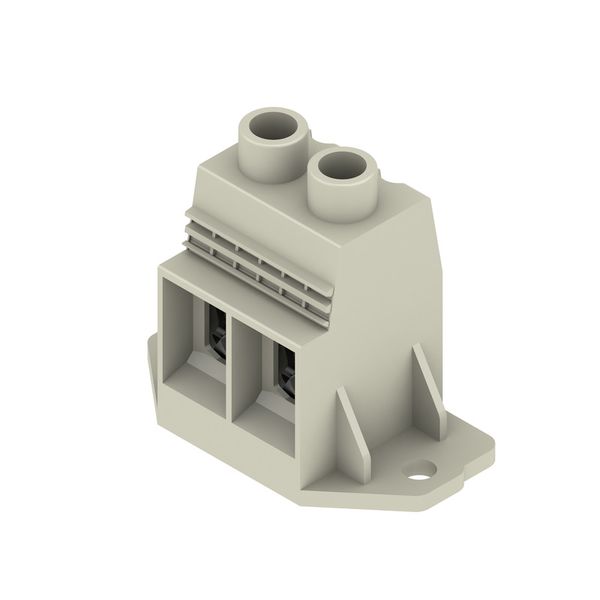 PCB terminal, 15.00 mm, Number of poles: 2, Conductor outlet direction image 2