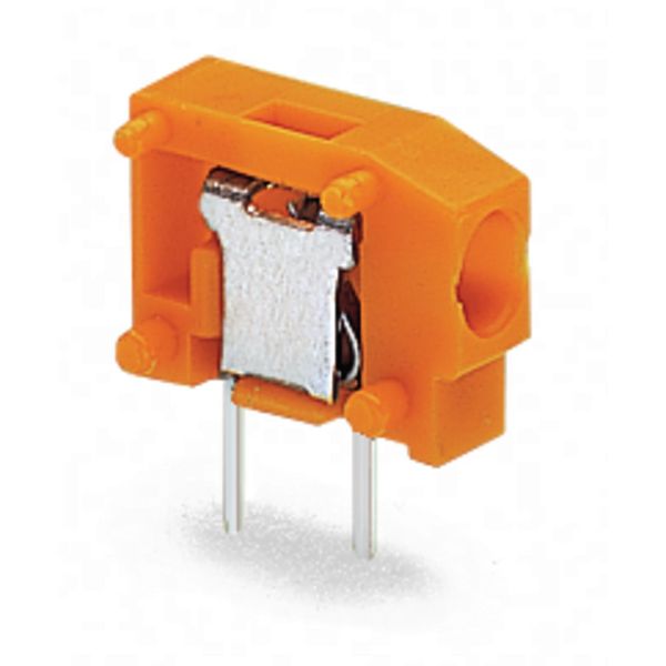Stackable PCB terminal block 1.5 mm² Pin spacing 3.81 mm orange image 1