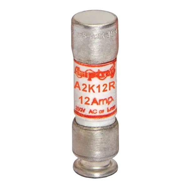 Fuse A2K-R - Class RK1 - Fast-Acting 250VAC 250VDC 12A Ferrule image 1