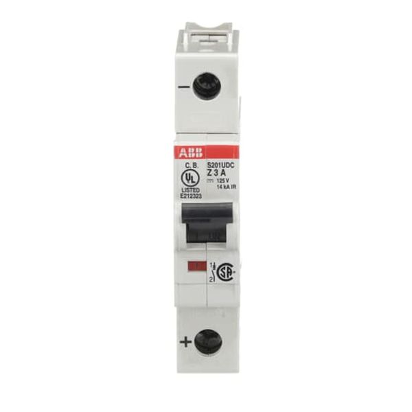 S201UDC-Z3 Miniature Circuit Breaker - 1P - Z - 3 A image 4