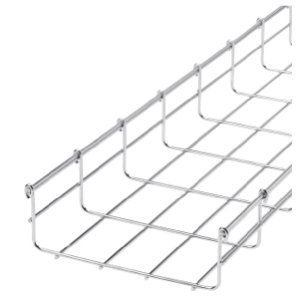 GALVANIZED WIRE MESH CABLE TRAY  BFR60 - LENGTH 3 METERS - WIDTH 200MM - FINISHING: HDG image 1