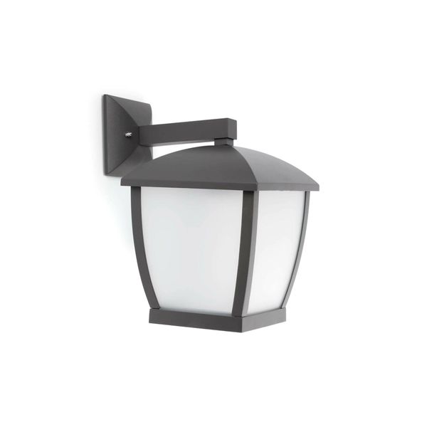 WILMA DARK GREY WALL LAMP 1 X E27 100W image 2