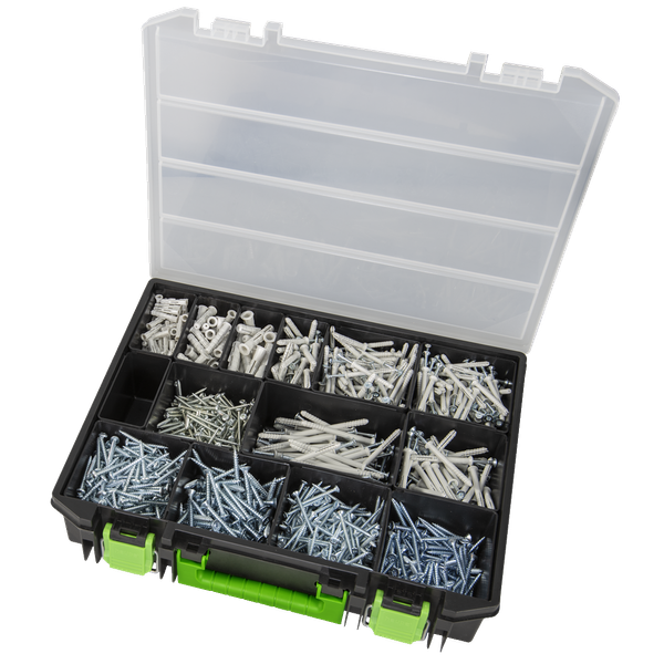 Assortment mix 700 screws 425 plugs image 2