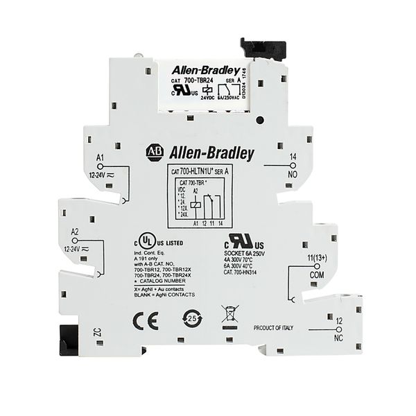 220-240 V AC/DC GP Terminal Block Relay, Electromechanical Relay Ou image 1