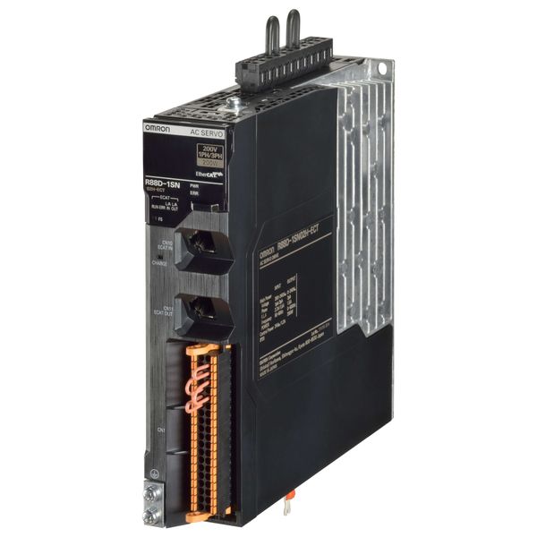 1S servo drive, EtherCAT type, 200 W,  1~ 230 VAC image 2