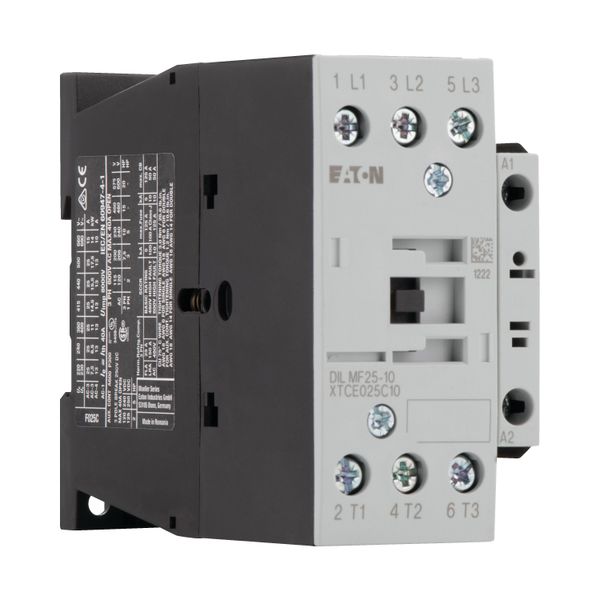 Contactors for Semiconductor Industries acc. to SEMI F47, 380 V 400 V: 25 A, 1 N/O, RAC 48: 42 - 48 V 50/60 Hz, Screw terminals image 8
