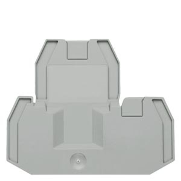 Cover, 3 connections 2.5 and 4 mm2 for diode terminal, color: gray image 1