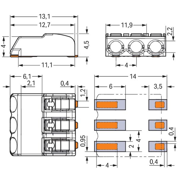 SMD PCB terminal block image 6