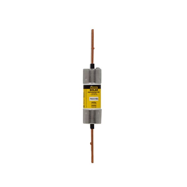 Fast-Acting Fuse, Current limiting, 100A, 600 Vac, 600 Vdc, 200 kAIC (RMS Symmetrical UL), 10 kAIC (DC) interrupt rating, RK5 class, Blade end X blade end connection, 1.34 in diameter image 1