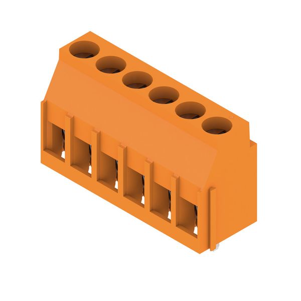 PCB terminal, 5.00 mm, Number of poles: 6, Conductor outlet direction: image 3