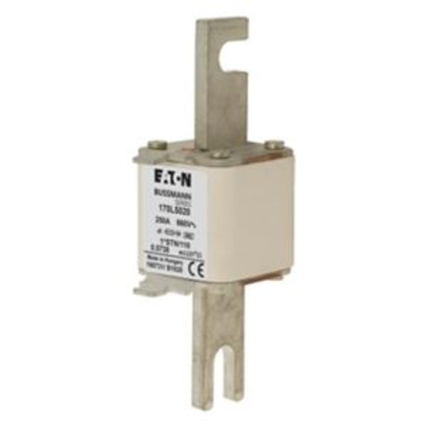 Fuse-link, high speed, 400 A, AC 1500 V, Size 1, 53 x 53 x 110 mm, aR, IEC, single indicator image 4