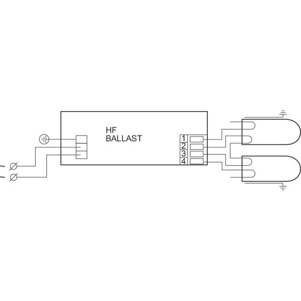 HF-B 136/236 TL-D EII 220-240V 50/60Hz image 4